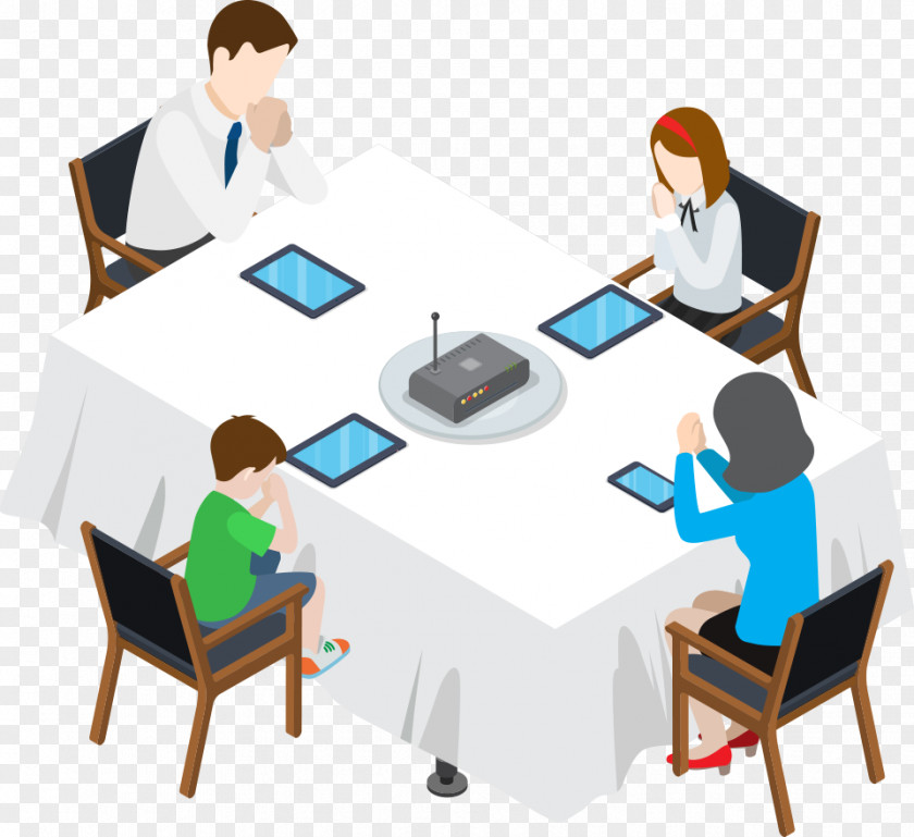 People On Pray Vector Table Royalty-free Isometric Projection Illustration PNG