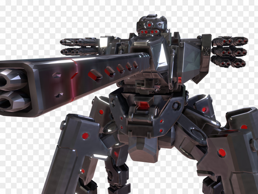 Robot Gun Mecha Tetrapod Recluse PNG