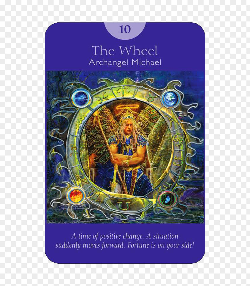 Angel Archangel Michael Oracle Cards: A 44-card Deck And Guidebook Tarot Cards Power Card PNG