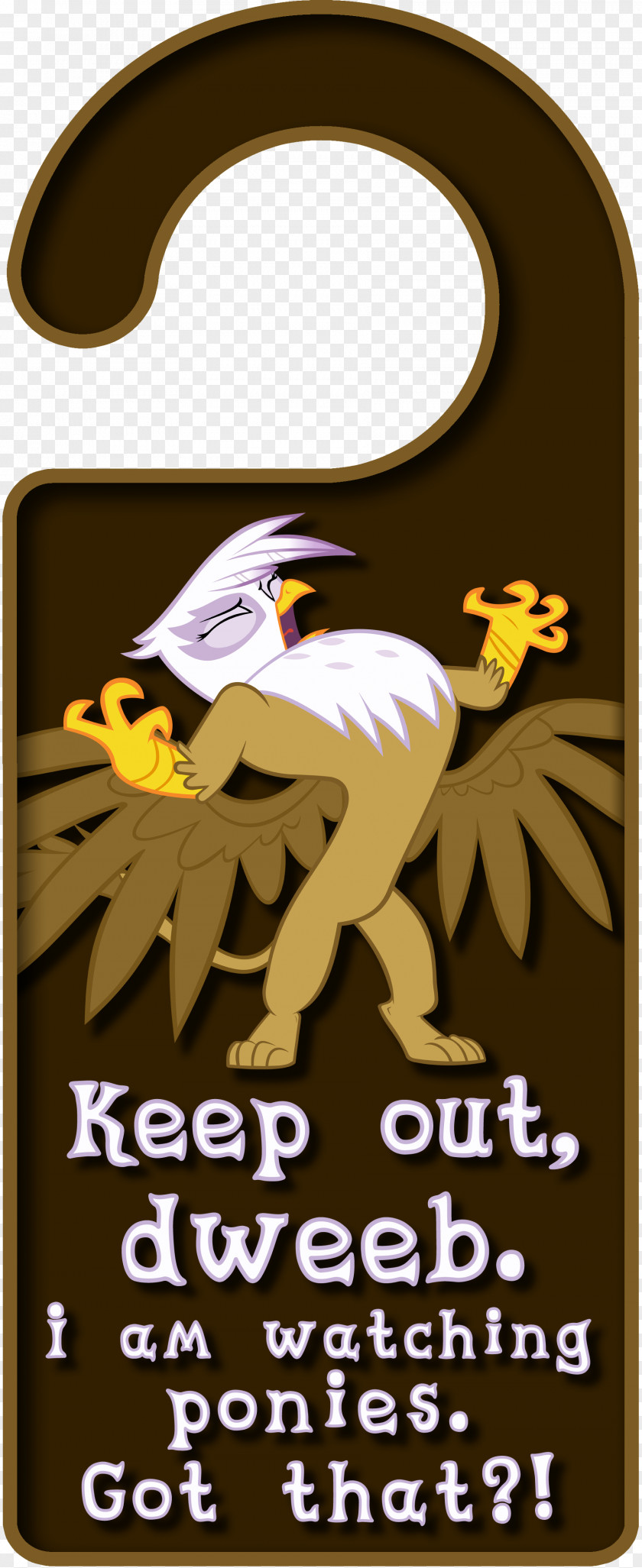 Door Handle Hanger Pony Derpy Hooves PNG