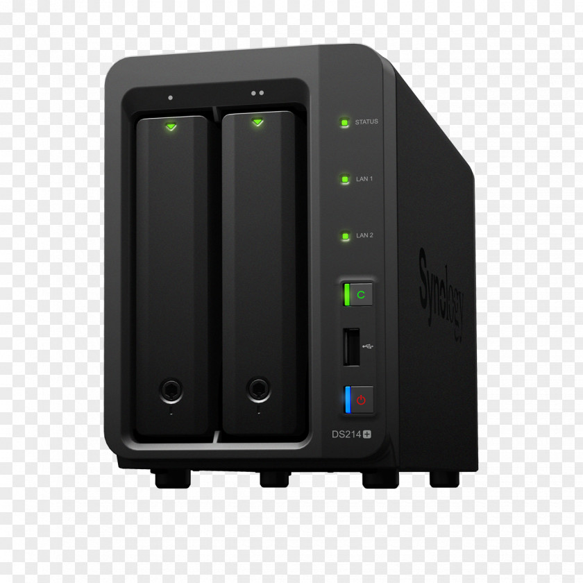 Network Storage Systems Synology Inc. Hard Drives DiskStation DS716+II DS214+ PNG