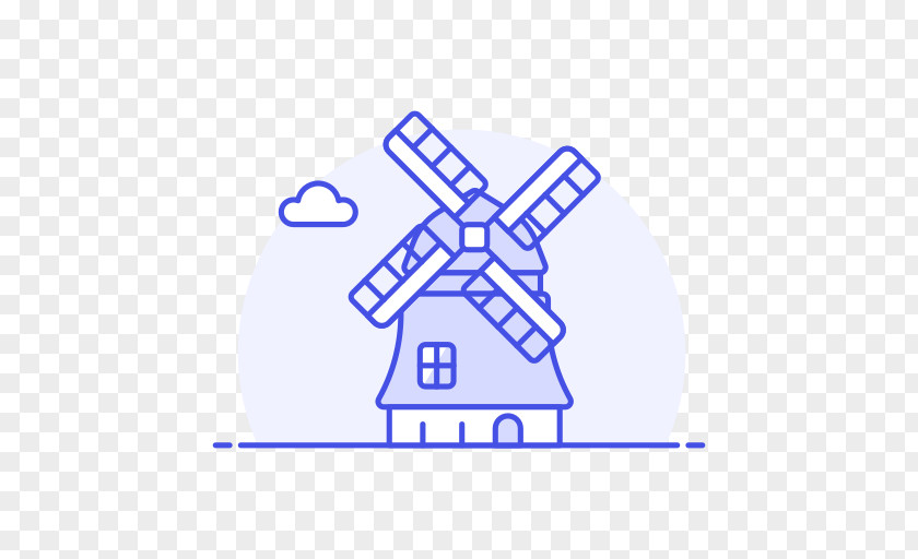 Windmill Icon Wind Power PNG