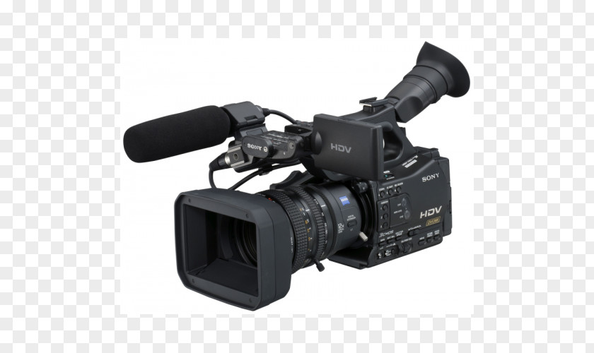 Camera HDV Camcorder Product Manuals Sony Corporation Video Cameras PNG
