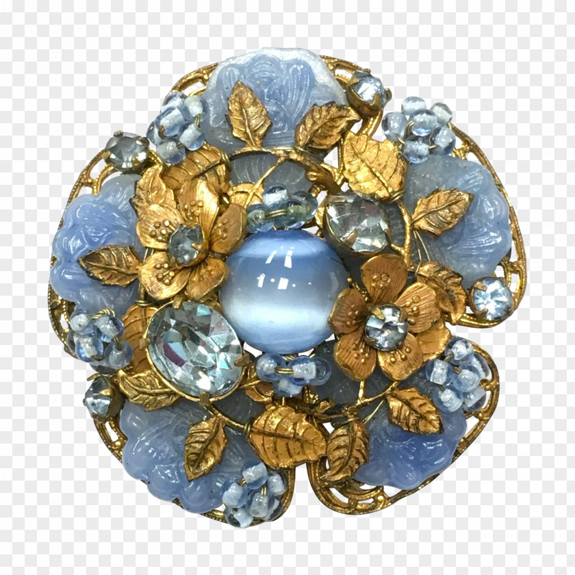 Gemstone Brooch PNG