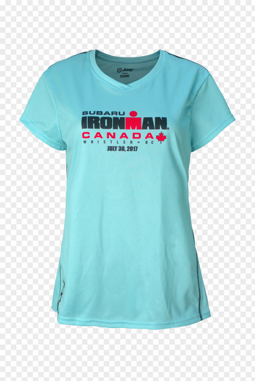 Ironman Canada T-shirt Sleeve Neck PNG