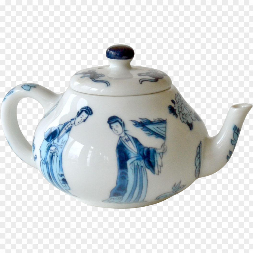 Kettle Ceramic Teapot Porcelain Tableware Pottery PNG