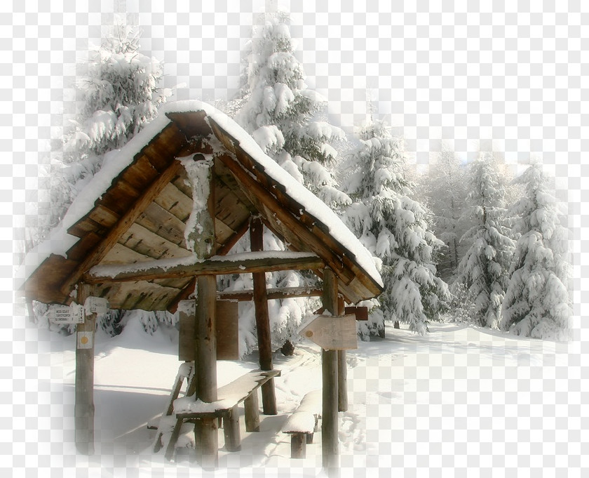 Snow Landscape Desktop Wallpaper PNG
