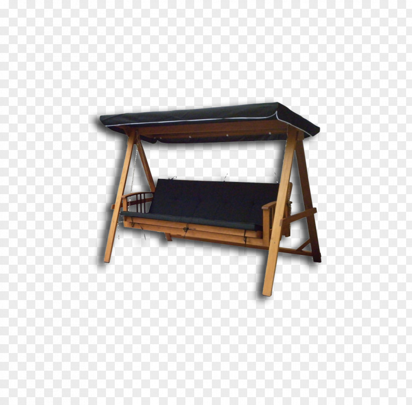 Wood Desk Garden Furniture PNG