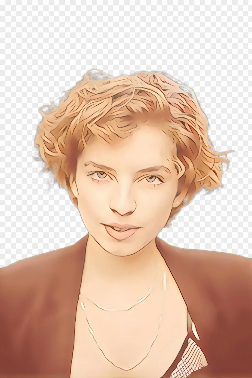 Beauty Head Hair Face Hairstyle Blond Chin PNG