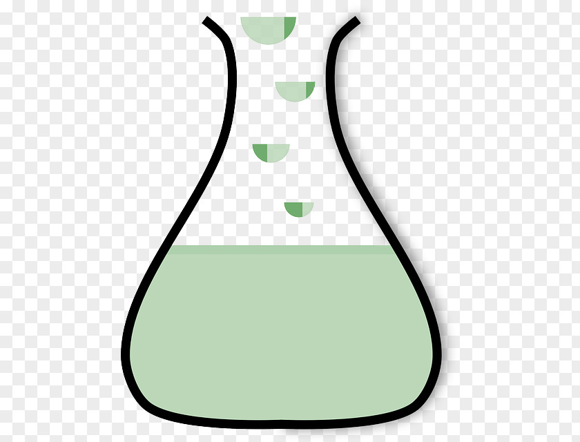 Glass Laboratory Flasks Erlenmeyer Flask Glassware Clip Art PNG