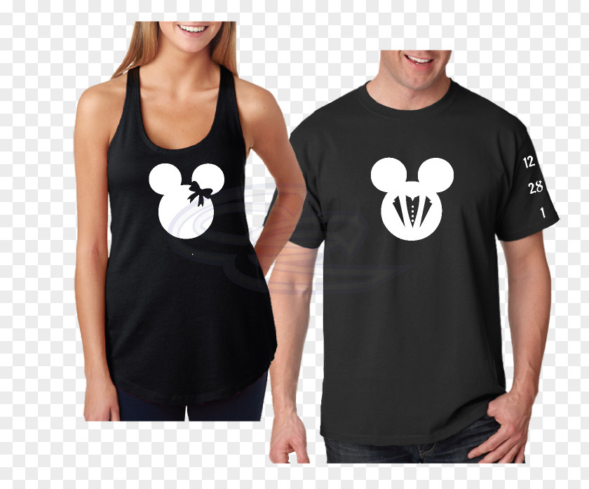 T-shirt Hoodie Mickey Mouse Minnie PNG