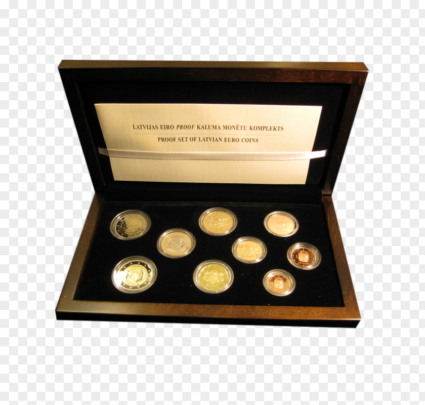 Coin Latvia Euro Coins Money 2 Commemorative PNG