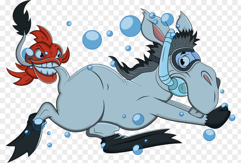 Donkey Image Clip Art Illustration Cartoon PNG