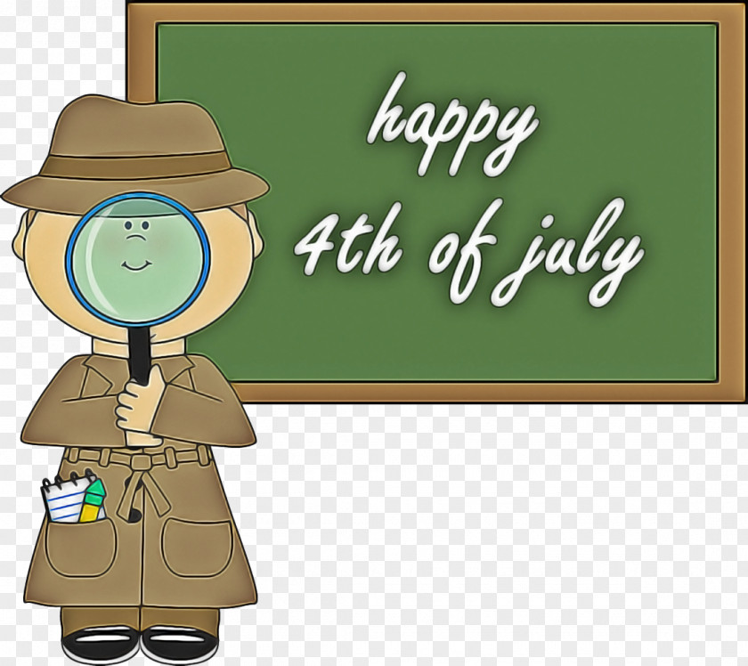 Cartoon Classroom Fourth Of July Background PNG