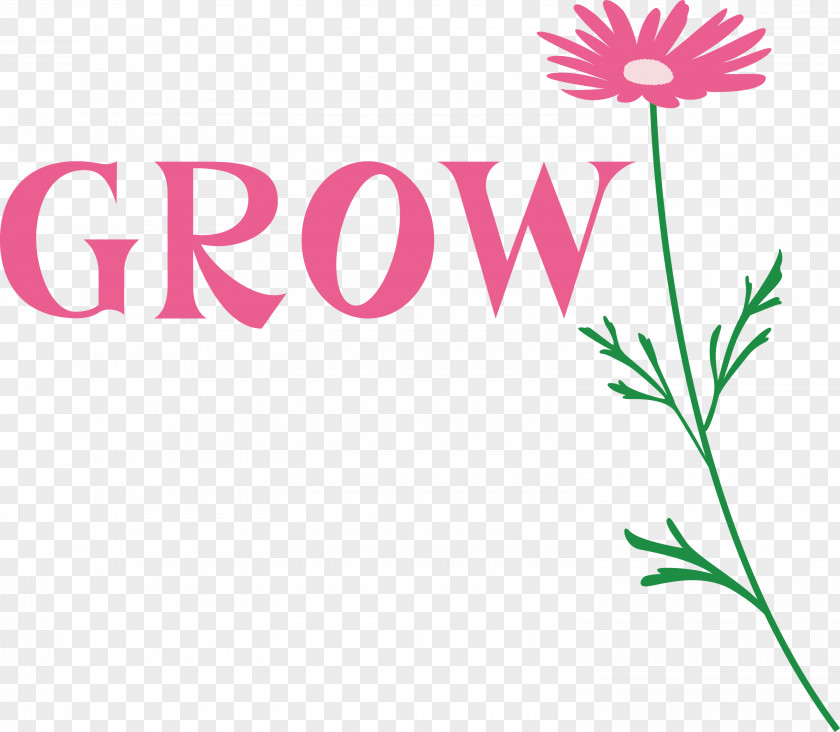 GROW Flower PNG