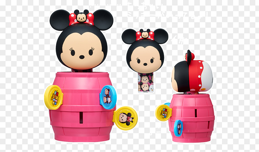 Minnie Mouse Mickey Pop-up Pirate Disney Tsum Toy PNG