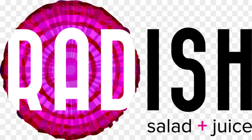 Radish Logo Pink M Brand Font PNG