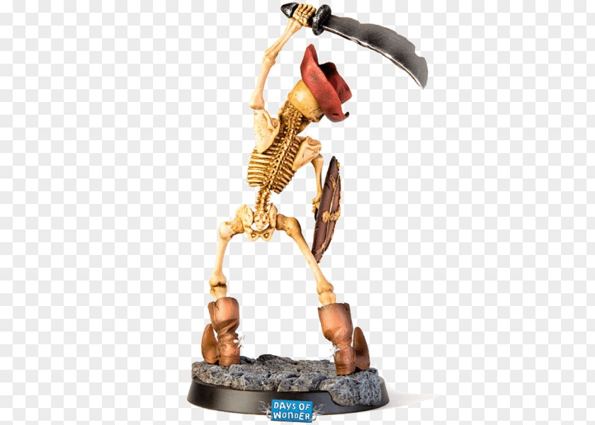 Skeleton Figurine Days Of Wonder Strategy PNG