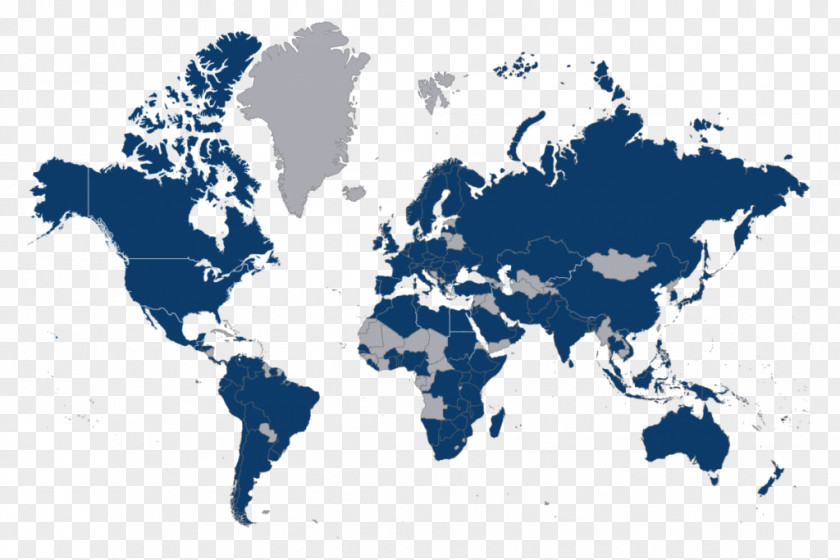 World Map Globe PNG