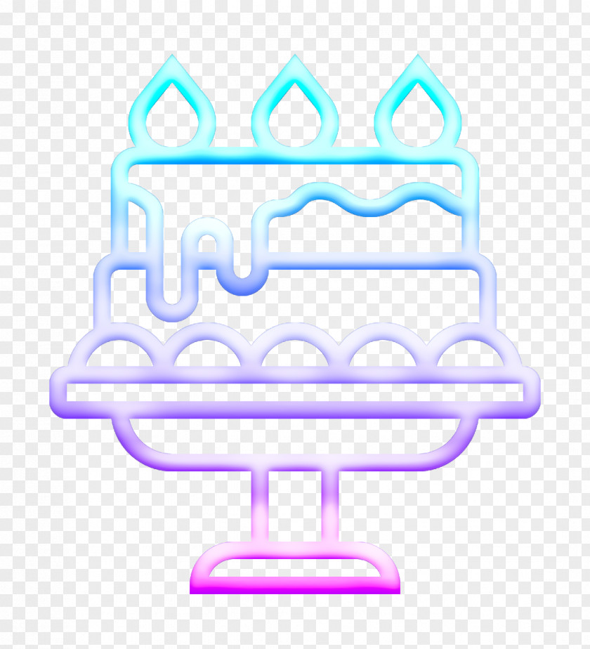 Cake Icon Party Birthday PNG