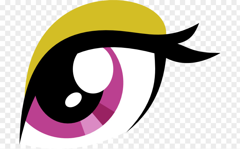 Dazzling Vector Eye Color Pony PNG
