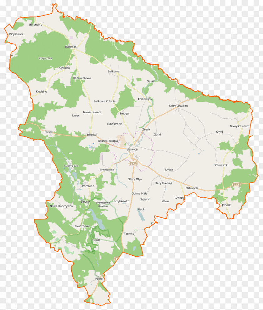 Karnaugh Map Piaski, Szczecinek County Gwiazdowo, Chłopowo, Brzeźno, Gmina Barwice Jadwigowo, West Pomeranian Voivodeship PNG