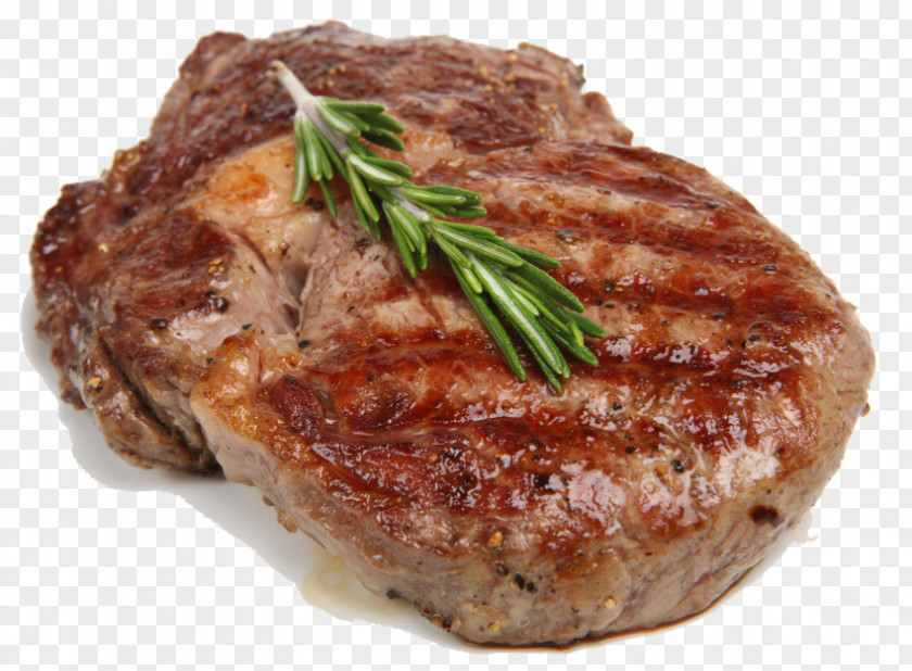 Meat Beefsteak Rib Eye Steak Sirloin PNG