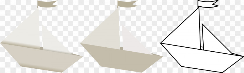 Paper Boat Sailing Ship Sailboat Clip Art PNG