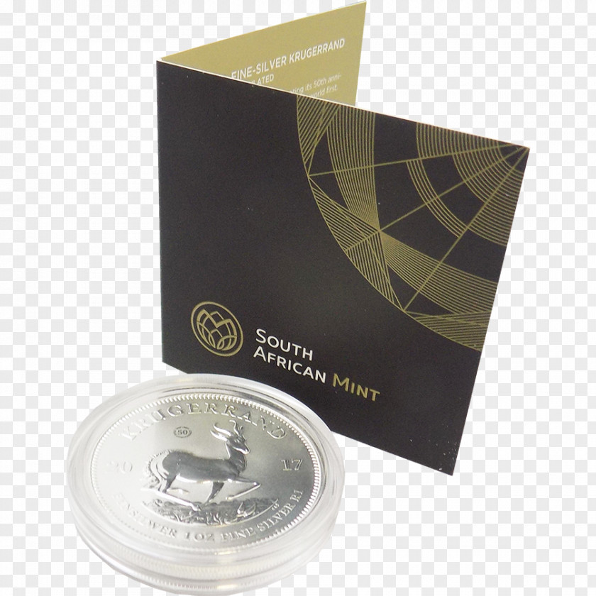 Uncirculated Coin Silver Krugerrand Bullion Mint PNG
