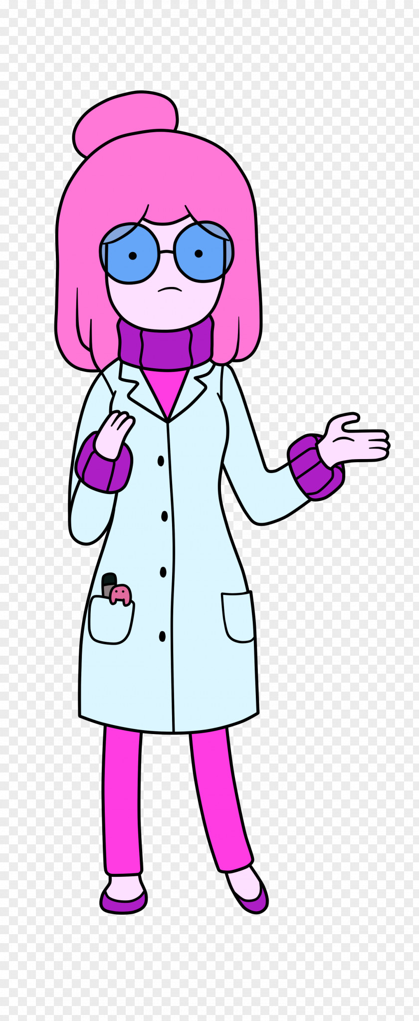 Adventure Time Princess Bubblegum Slumber Party Panic Laboratory Lab Coats PNG