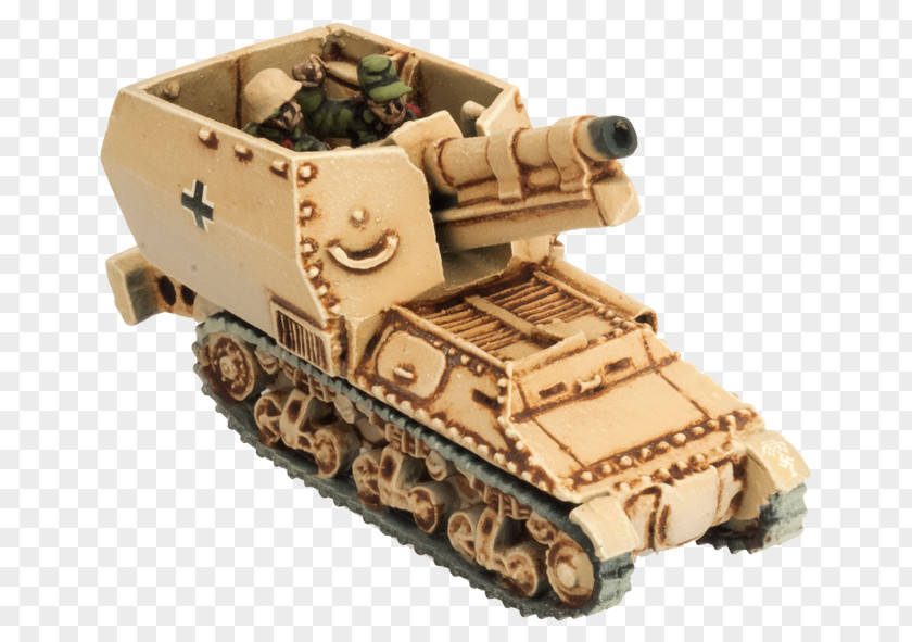 Afrika Korps Flames Of War Churchill Tank Self-propelled Artillery 15 Cm SFH 13/1 PNG