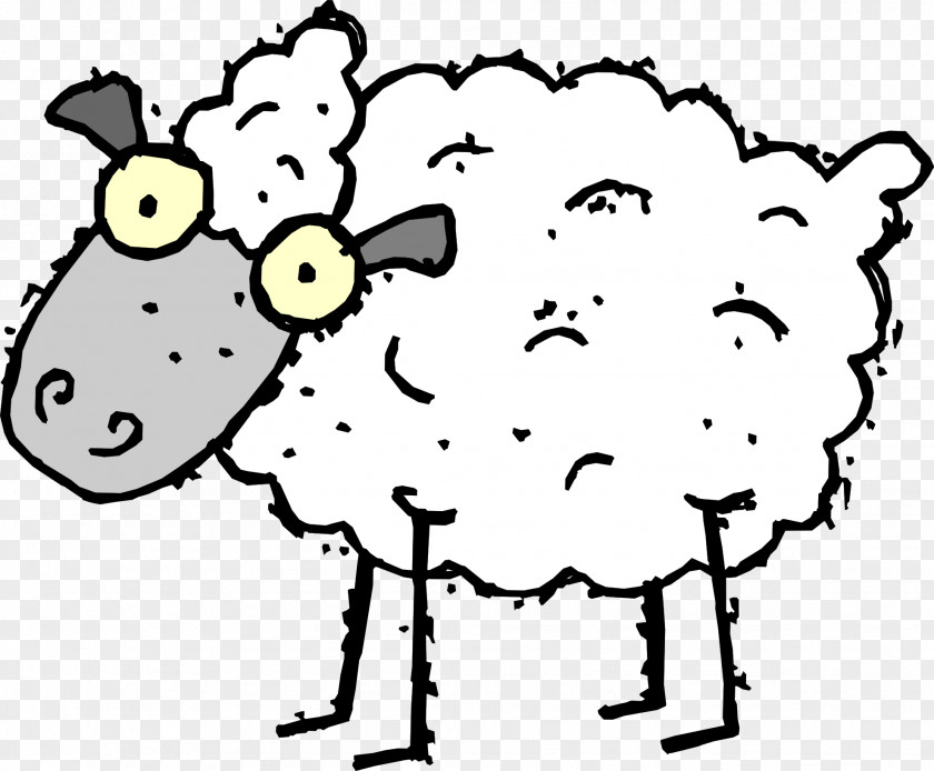 Cartoon Sheep Pics Counting Clip Art PNG