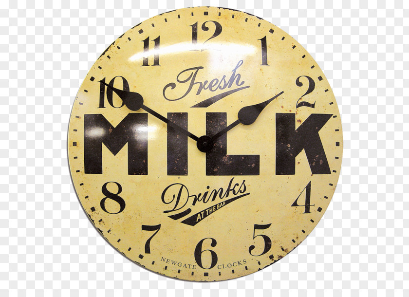 Clock Newgate Clocks Milk Dairy Cattle PNG