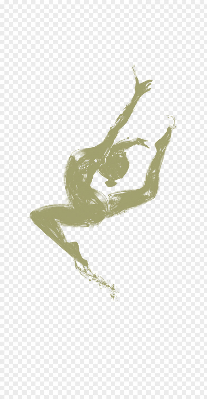 Female Gymnastics Silhouette Yuan PNG
