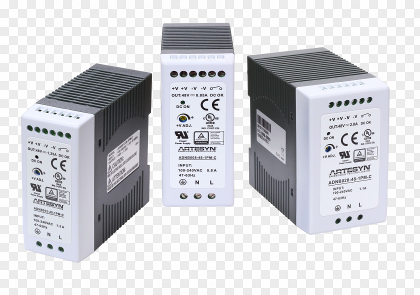 Modern Technology Applications Power Converters AC Adapter DIN Rail AC/DC Receiver Design Direct Current PNG