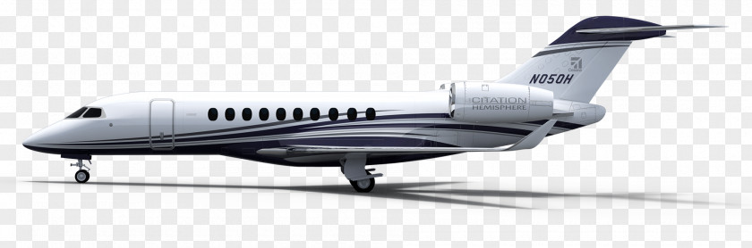 On A Business Trip Cessna Citation Hemisphere Aircraft Flight Bombardier Challenger 600 Series Aviation PNG