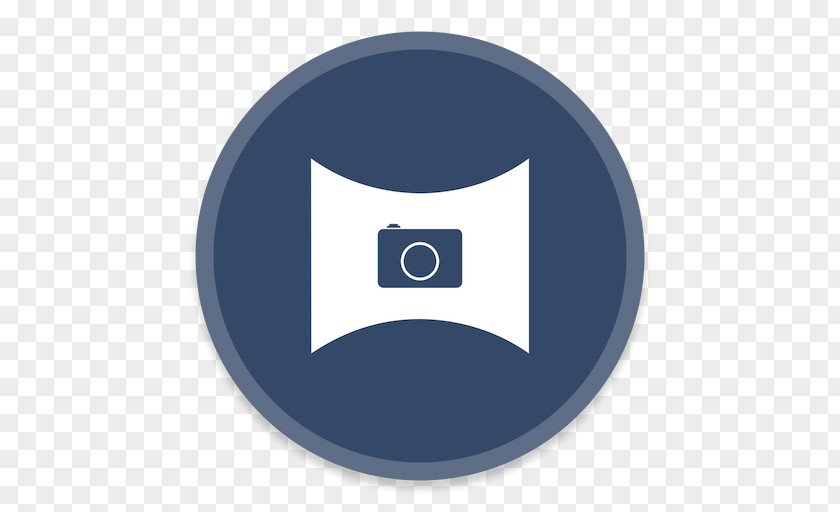 PanoramaMaker Blue Brand Logo PNG