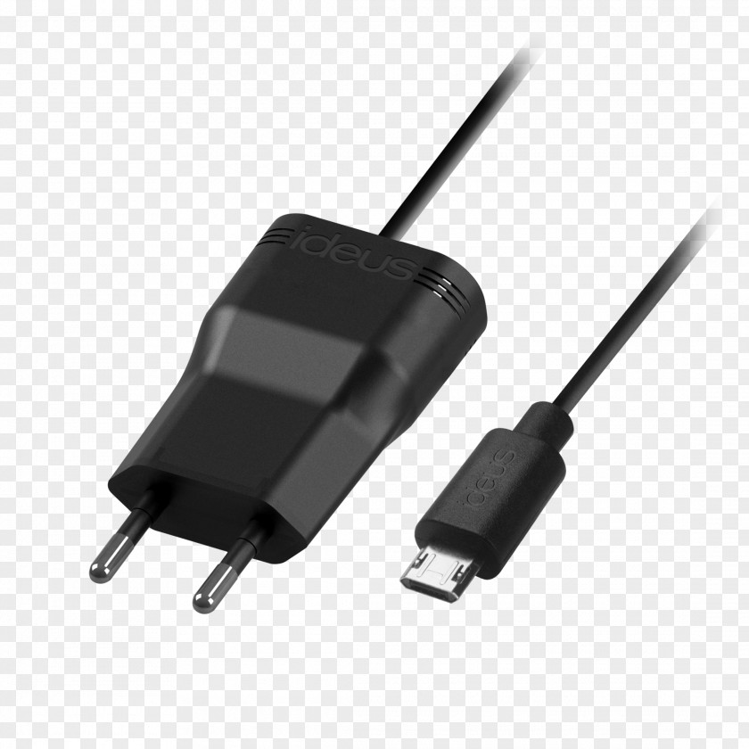 Phone Charger AC Adapter Electrical Connector Micro-USB PNG