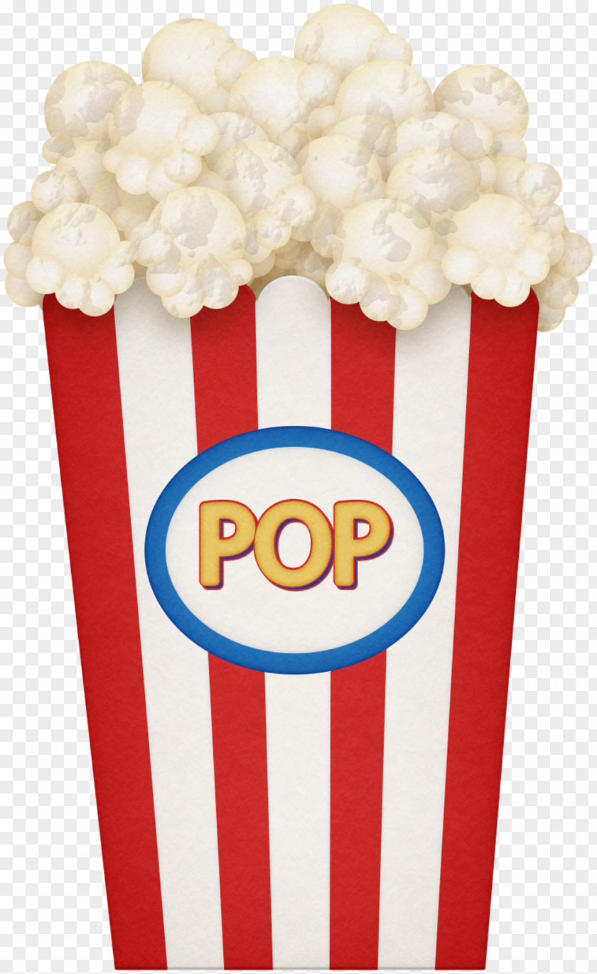 Popcorn Funnel Cake Cupcake Food Clip Art PNG