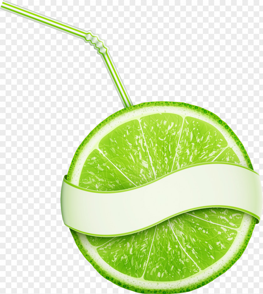 Vector Creative Hand-painted Lemon Juice Orange Lime Royalty-free PNG