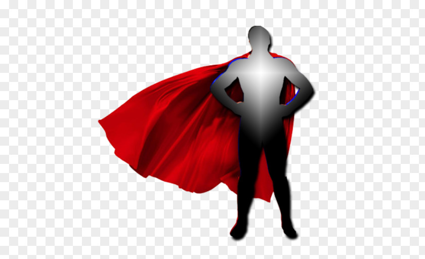 Cosplay Superman Superhero Silhouette Outerwear PNG