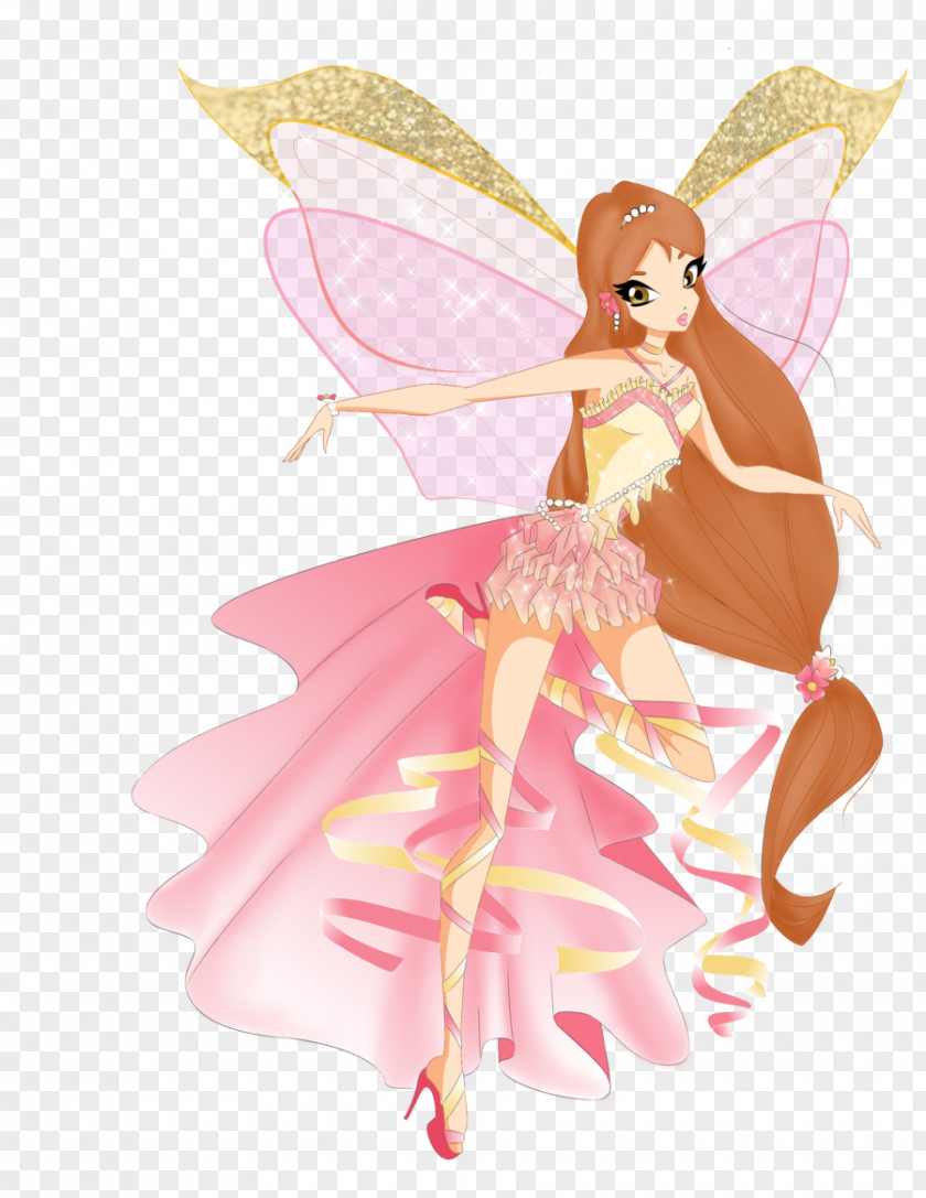 Fairy Pink M Figurine RTV PNG