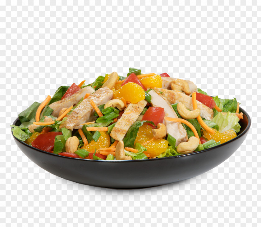 Salad Thai Cuisine Chinese Chicken Wrap Caesar PNG