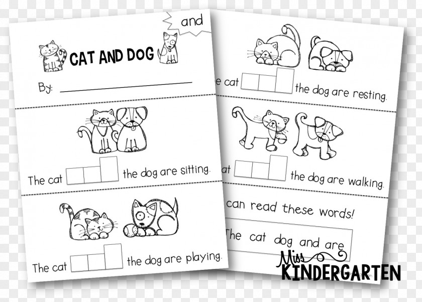 Book Sight Word Paper Dolch List Kindergarten PNG