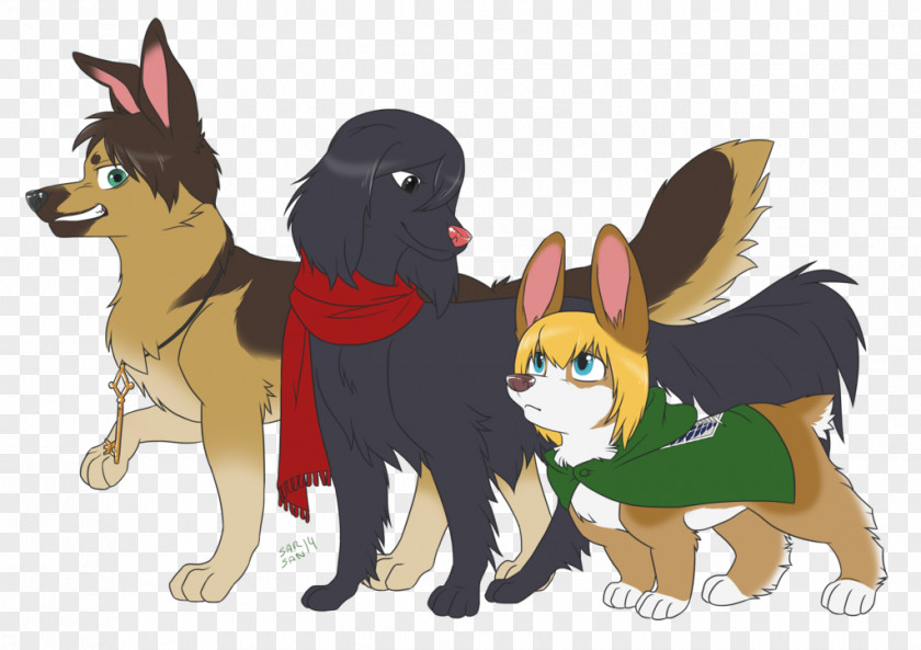 Drawing Dog German Shepherd Puppy Eren Yeager Armin Arlert Attack On Titan PNG