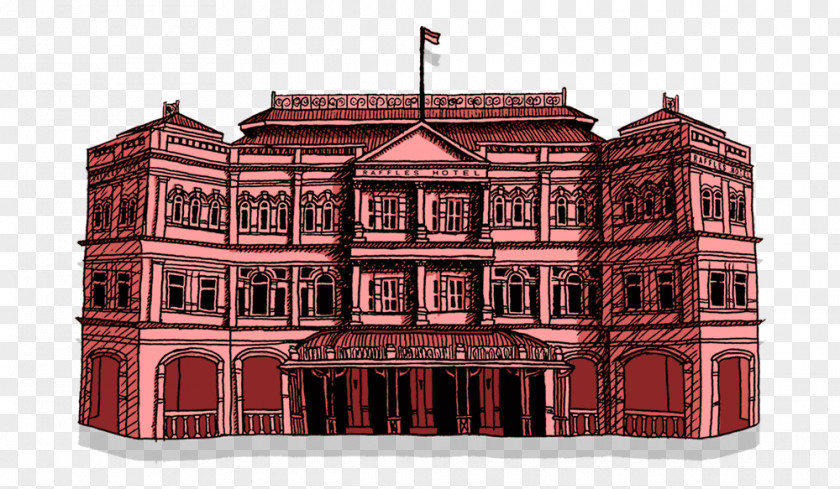 Facade Building The Little Red Dot PNG