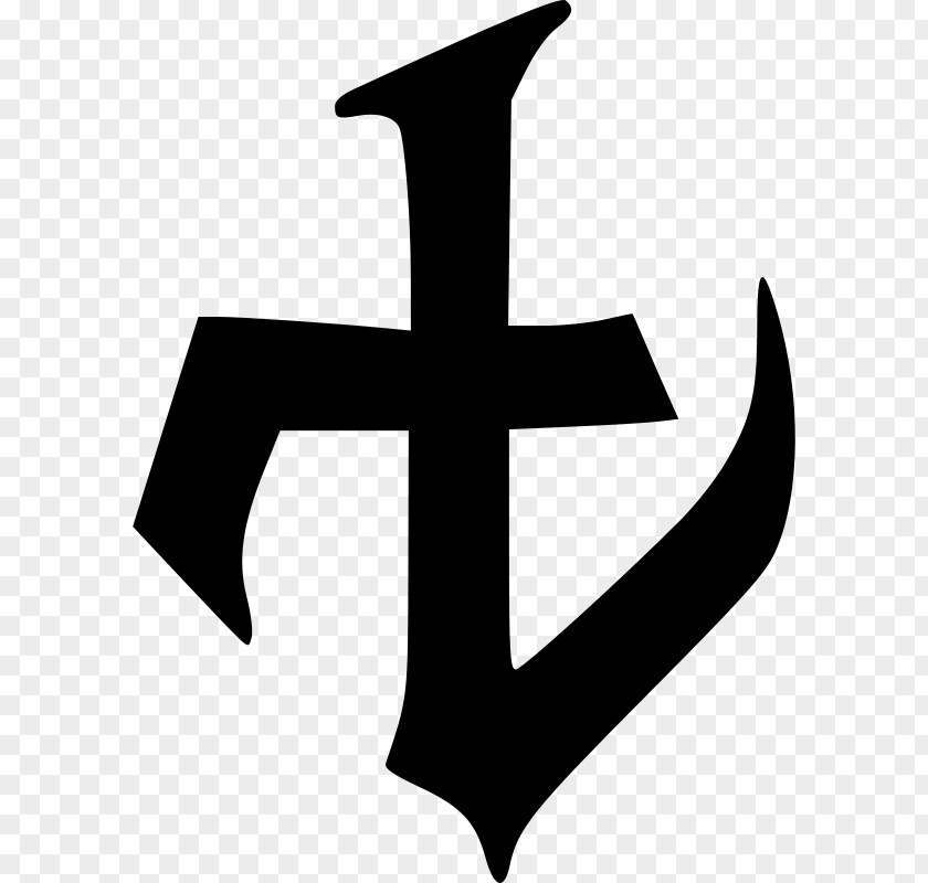 Glyph Gothic Symbol Clip Art PNG