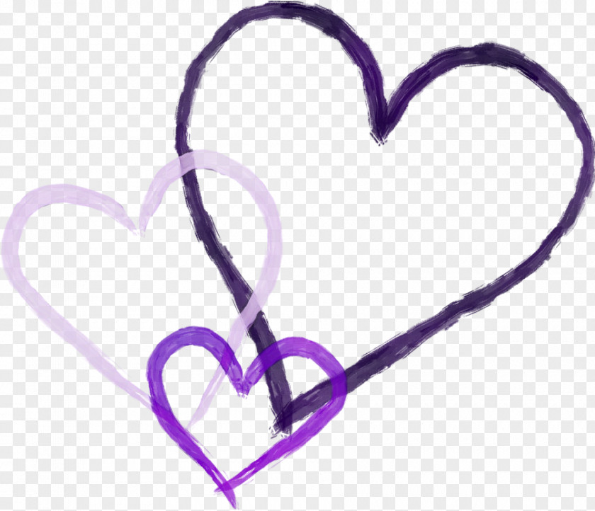 Heart Purple Love Violet PNG