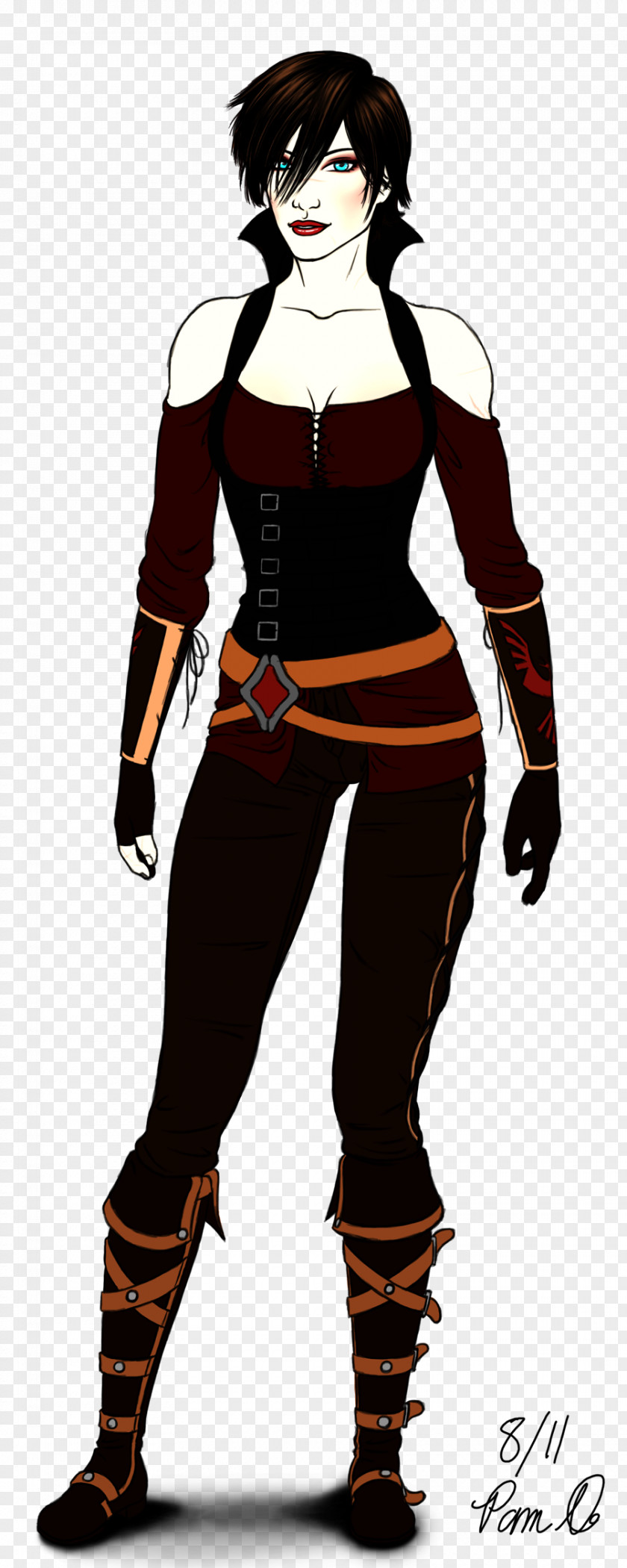 Medieval Clothes Dragon Age II Drawing Thief Fantasy BioWare PNG