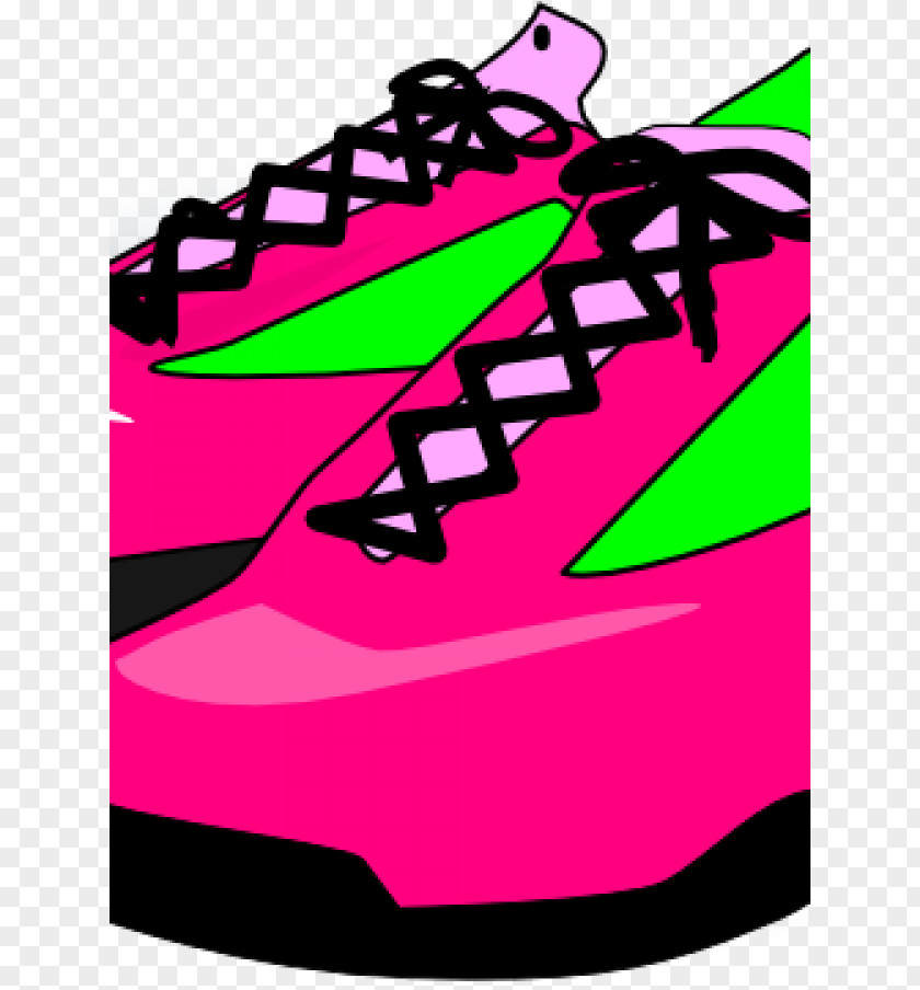 Outdoor Shoe Magenta Pink Background PNG